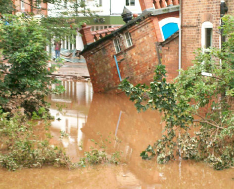 The View on Kyre brook Bridge